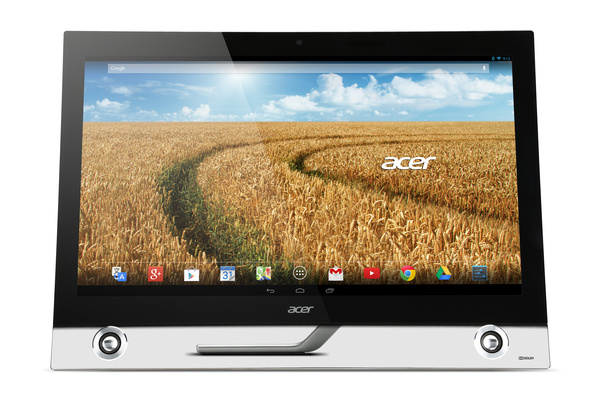 Acerilta 27-tuumainen monitori kosketusnäytöllä ja Androidilla