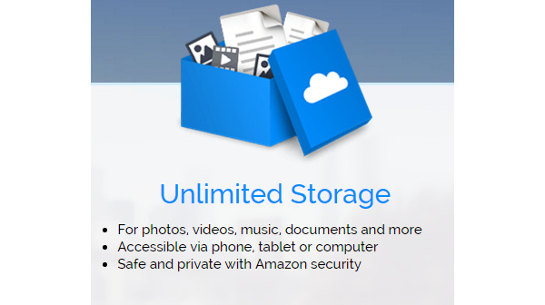 Amazon offers unlimited cloud storage plan in UK