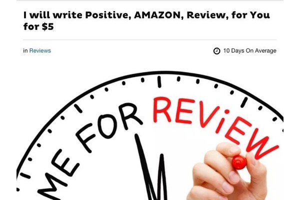 Amazon sues over 1000 Fiverr users who were offering to write fake product reviews