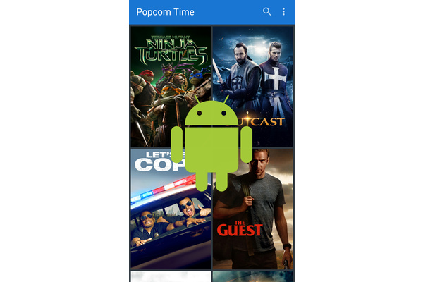 Nieuwe versie Popcorn Time voor Android
