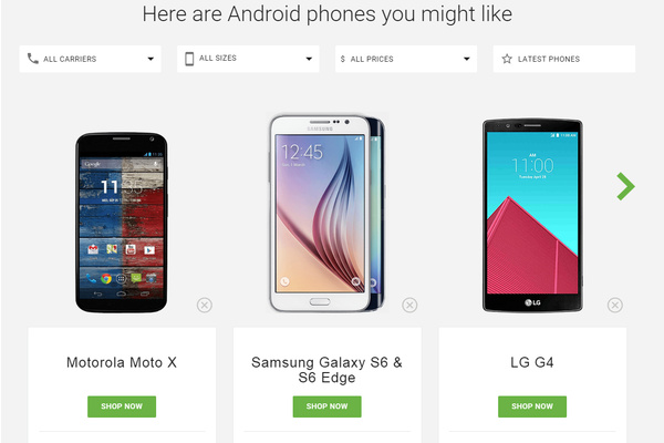 Googlen uusi sivusto kertoo mik Android-puhelin valita