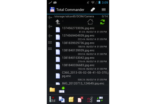 Android malware versleutelt bestanden op SD-kaart.