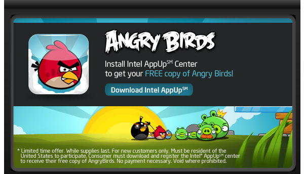 Angry Birds for PC available for free