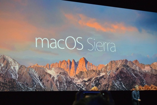 WWDC: As expected, Apple renames OS X to macOS