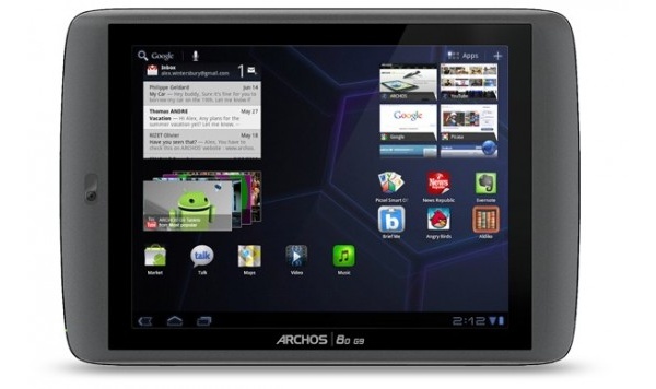 Archos shows off cheap Honeycomb tablets with 250GB storage