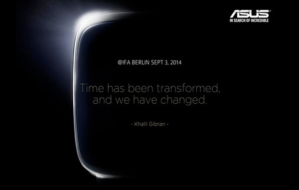 Asus teases smartwatch launch for September 3rd