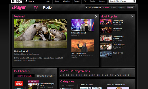 bbc iplayer login