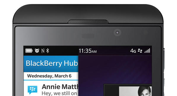 BlackBerry Z10 to reach AT&T on March 22nd