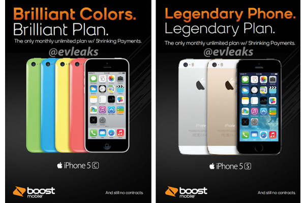 Boost Mobile to begin offering iPhone 5C and 5S for $100 off