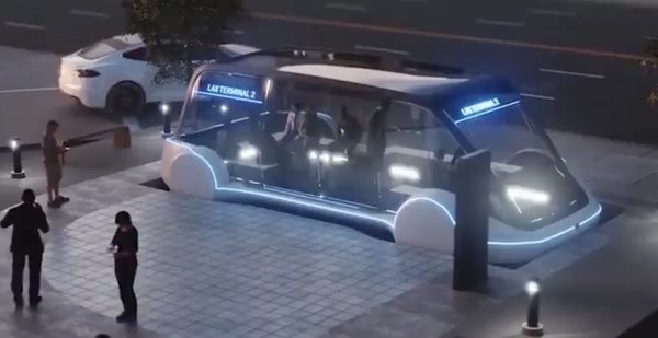 Elon Musk's tunnels under LA prioritize pedestrians 