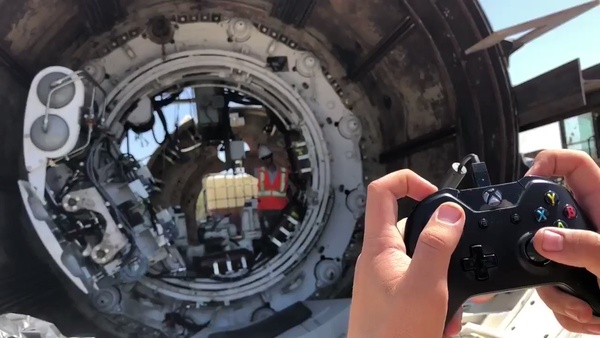 WATCH: Giant Boring Company machine controlled with Xbox One gamepad