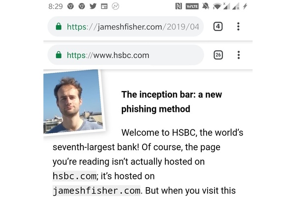 New exploit in Chrome for Android abuses your trust in the address bar