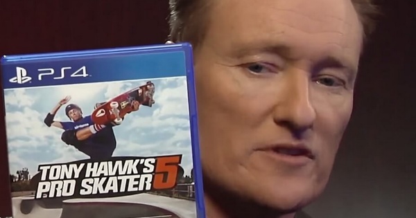 Funny Video: Conan plays Tony Hawk's Pro Skater 5 with Tony Hawk and Lil Wayne