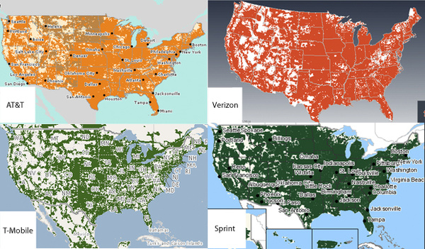 t mobile lte network map