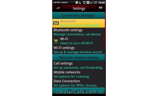 Dellin Mini 3iX -Android-puhelimesta listietoa