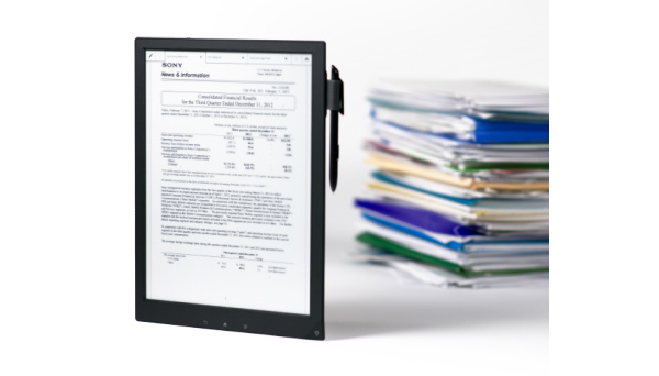 Sony brings its e-ink tablet 'Digital Paper' to the U.S., for $1100