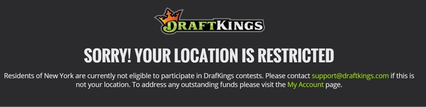 DraftKings, FanDuel no longer available in NY