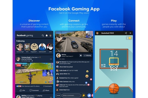 Facebook Gaming -sovellus saapui ladattavaksi Androidille