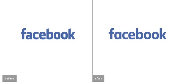 Facebook changes its logo, kinda