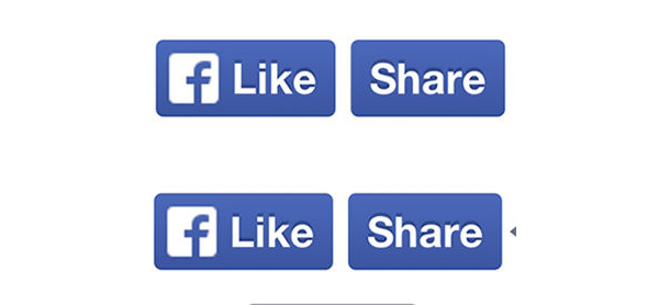 Facebook redesigns 'Like' and 'Share' buttons