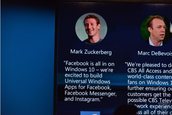 Facebook announces Windows universal apps for Facebook, Instagram and Messenger