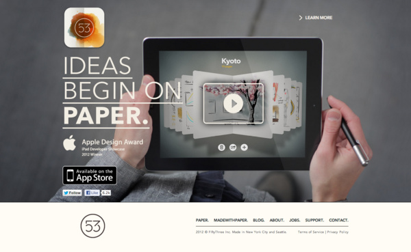 FiftyThree wants trademark for 'Paper' after Facebook refuses to part with name