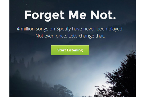 Forgotify speelt alleen Spotify songs af die nog nooit eerder beluisterd zijn