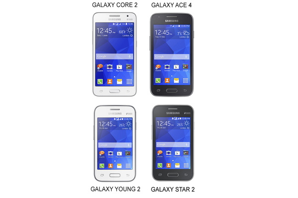 Samsung esitteli nelj uutta edullista Galaxy-tulokasta