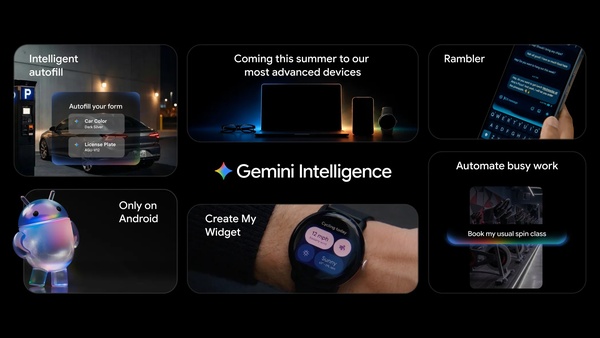 Google's Gemini Intelligence allows AI to control the phone for the user