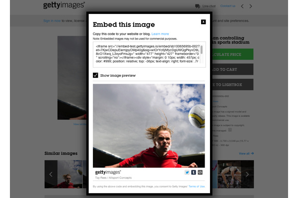 Getty Images makes millions of photos available to all, with ability to embed