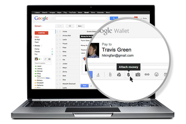 VIDEO: Send money through Gmail attachments with Google Wallet