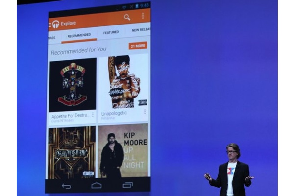 Google launches 'Play Music All Access' unlimited streaming music service