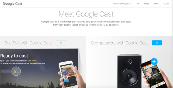 Chromecast is now Google Cast