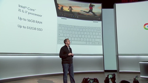 Googlelta uusi Chrome-läppäri: huippuohut ja -kevyt Pixelbook 