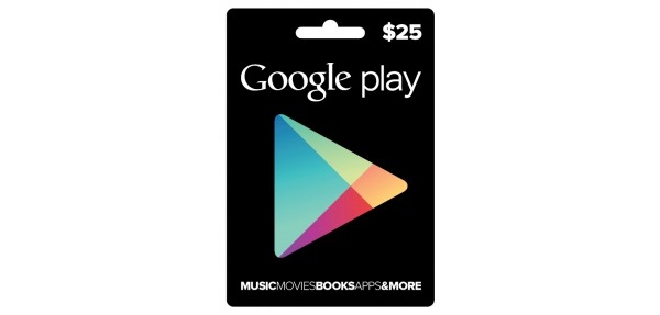 Google Play giftcards headed to GameStop, Target first