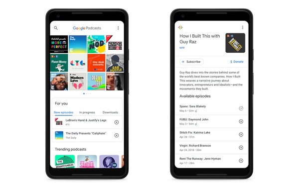 Google launches dedicated podcast app