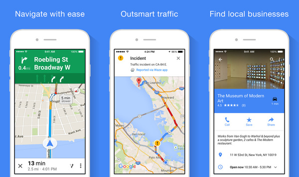 Google Maps for iOS gets major update including offline navigation