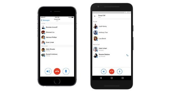 Facebook adds group voice calls to popular Messenger app