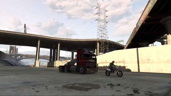 VIDEO: Terminator 2 truck chase on GTA V