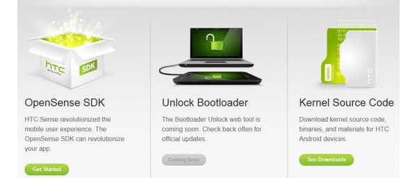 HTC bootloader unlocking tools now available
