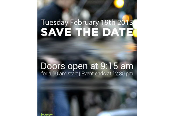 HTC to hold large press event on February 19th