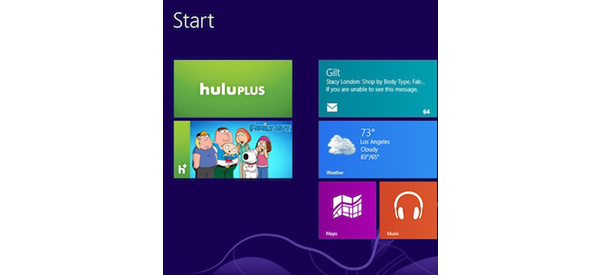 Windows 8 getting dedicated Hulu Plus app