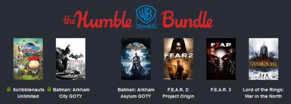 Ny Humble Bundle inkluderer Batman: Arkham Asylum & -City, samt F.E.A.R. 2 & -3