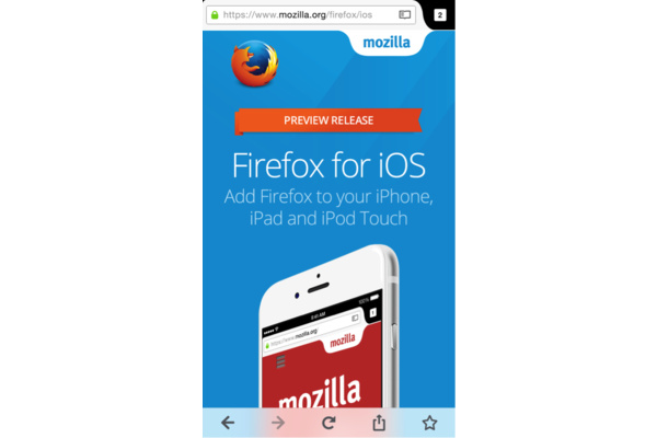 Firefox for iOS now available as preview