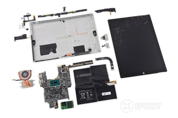 Microsoft Surface Pro 3 is impossible to repair, so seriously don't break it