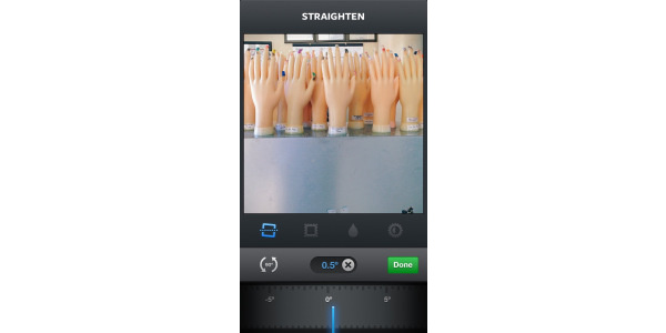 Instagram update to allow photo straightening 