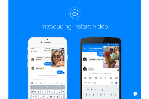 Videopuhelut eivt riit: Reaaliaikaiset videolhetykset tulevat Facebook Messengeriin