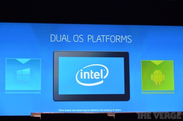 CES 2014: Intel confirms 'Dual OS' platform for booting Android and Windows on same PC