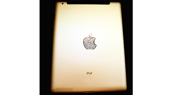 It's finally here, the $8.2 million iPad with dinosaur fossil
