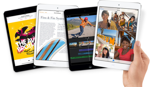 Apple løftede også sløret for den første iPad mini med Retina-skærm